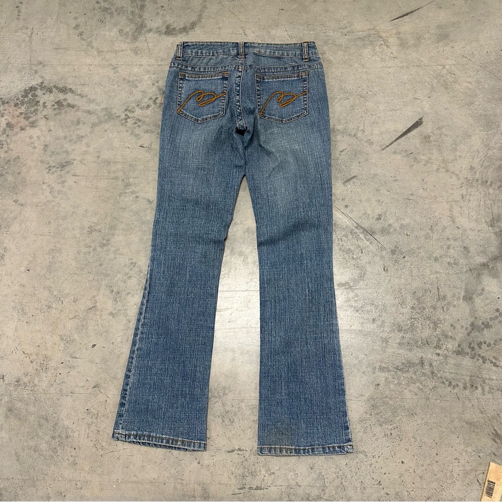 Boom Boom Rhinestone Embellished Jeans Size 5 - Picture 6 of 9